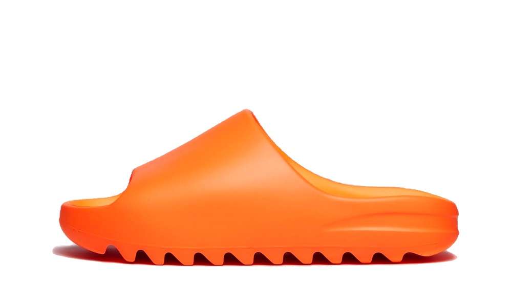 berømmelse Gammel mand Skat Yeezy Slide "Enflame Orange" - Streetwear Evolution | High end sneakers &  streetwear