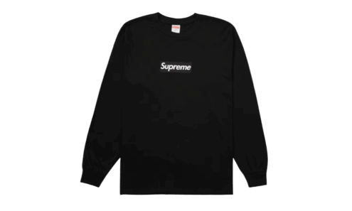 Supreme Box Logo L/S Tee "Black"