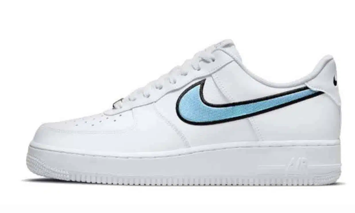 Air Force 1 "White Blue Iridescent"