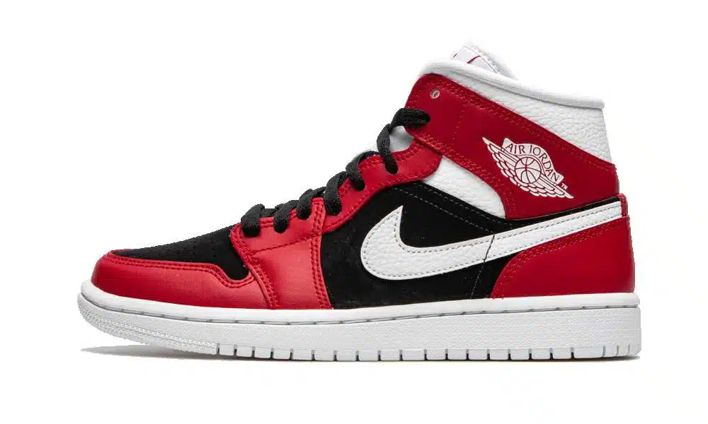 Jordan 1 Mid "Gym Red Black"