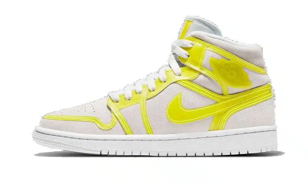 Jordan 1 Mid "Optic Yellow"