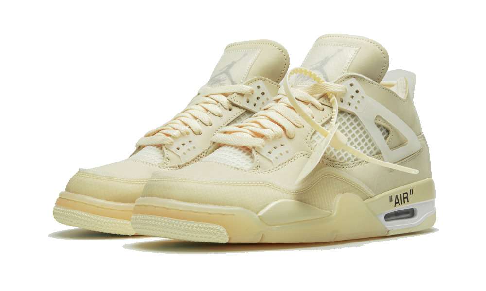 Jordan 4 Retro x Off-White - Streetwear Evolution | High end sneakers streetwear
