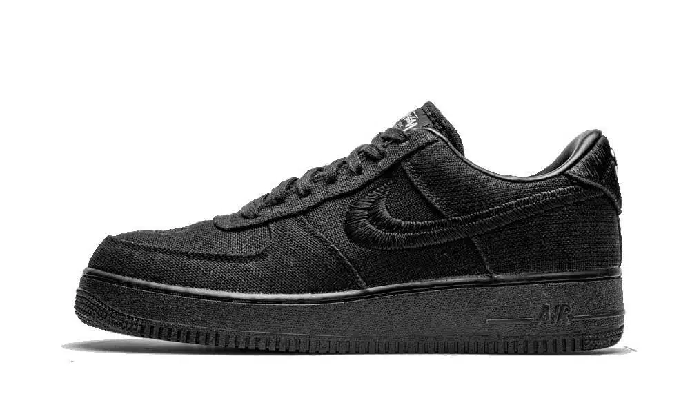 Air Force 1 x Stüssy "Black"