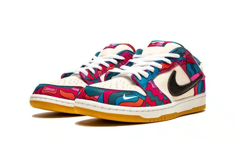 SB Dunk Low x Parra "Abstract Art" - Billede 2