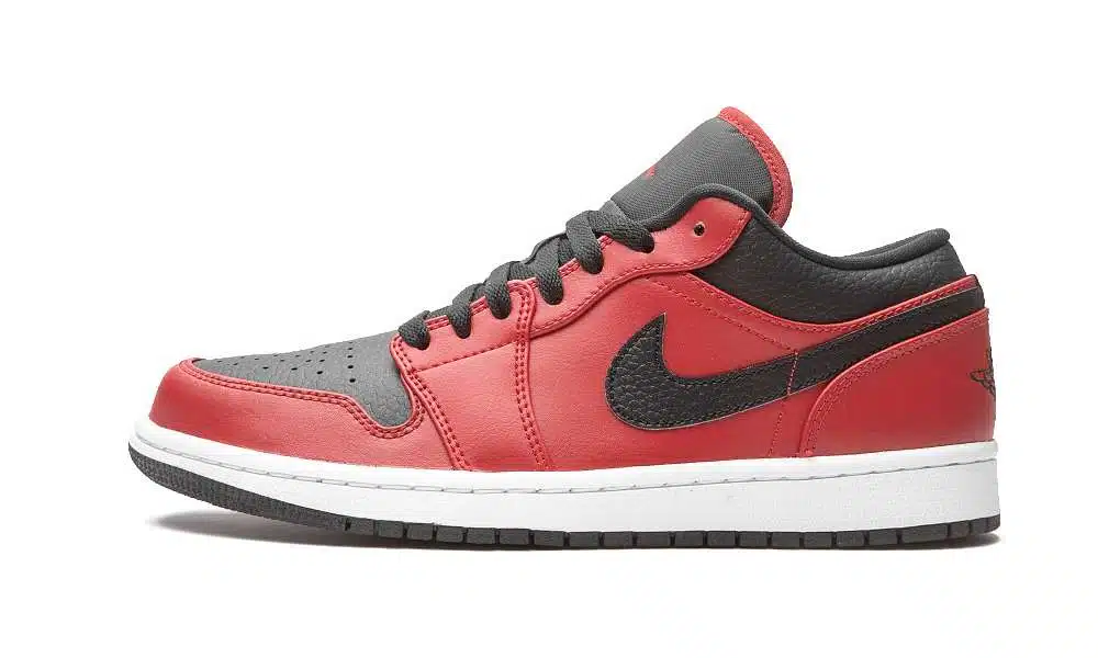 Jordan 1 Low "Pebbled Swoosh"