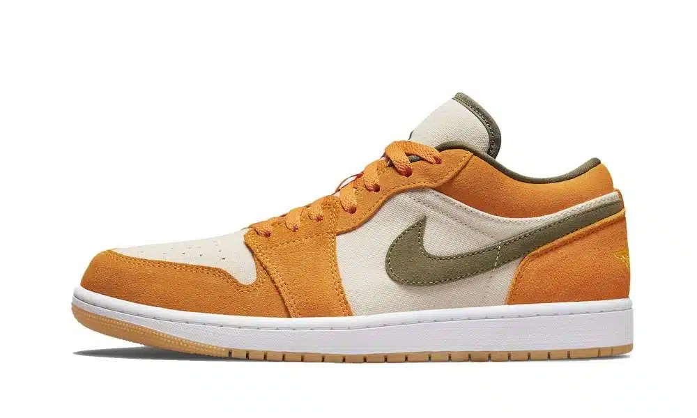 Jordan 1 Low "Orange Olive"