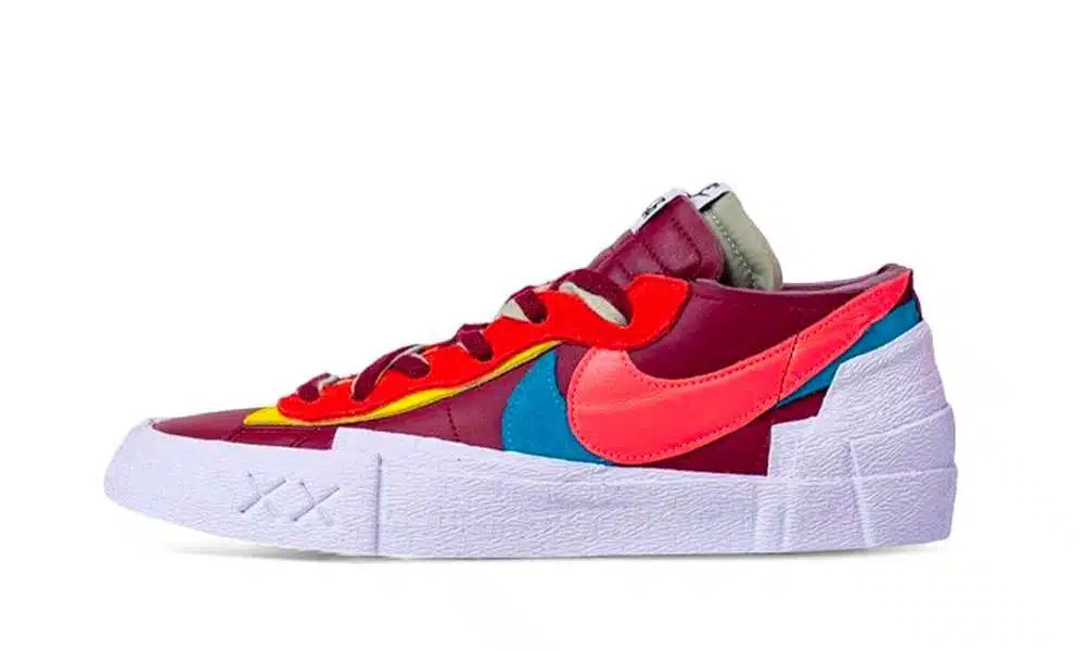 Blazer Low x Sacai x KAWS "Team Red"