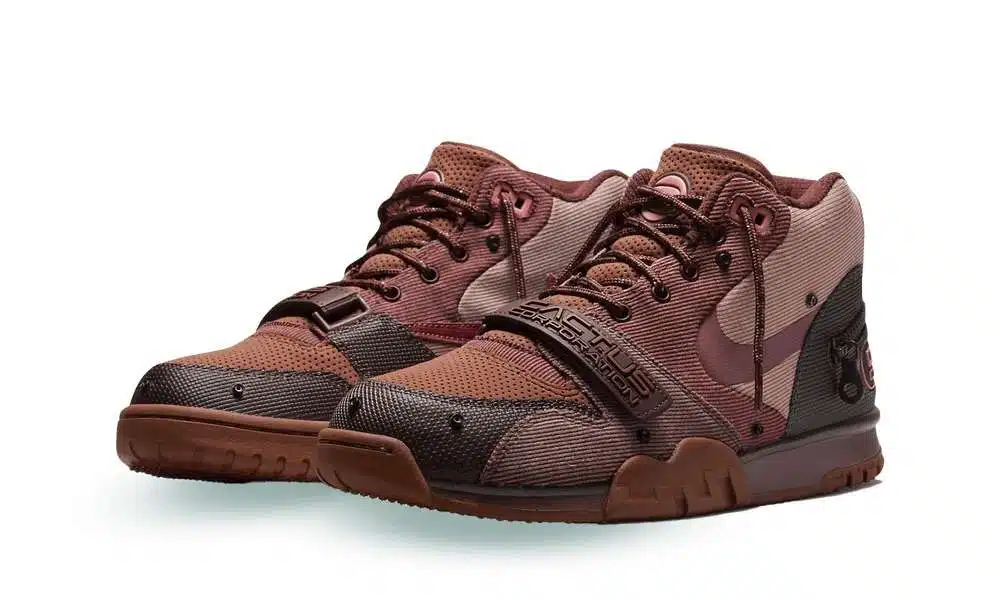 Air Trainer 1 x Travis Scott "Wheat" - Billede 2
