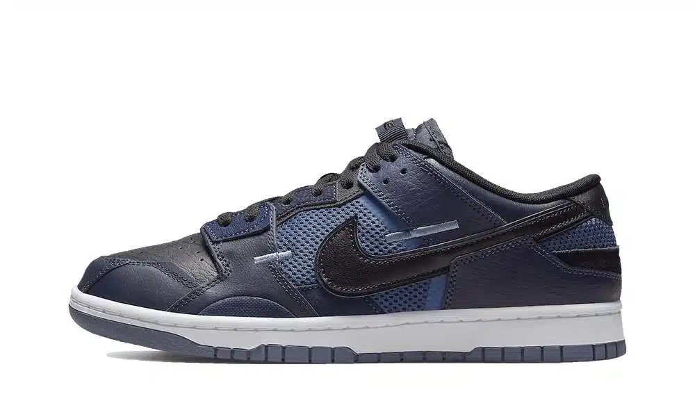 Dunk Low Scrap "Black Navy"