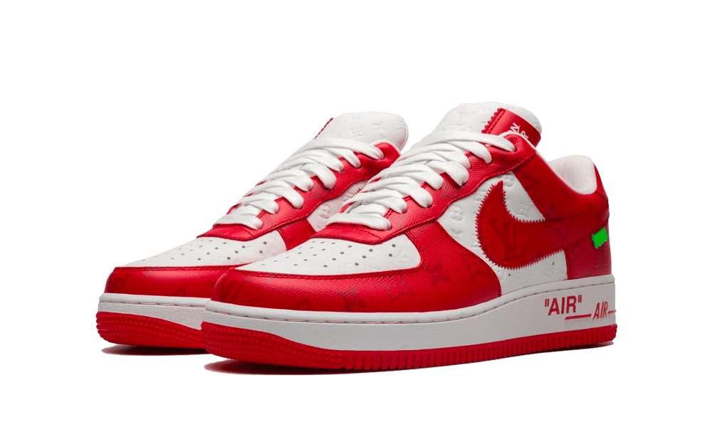 Air Force 1 x Virgil Abloh "Red" - Streetwear Evolution | High end sneakers & streetwear