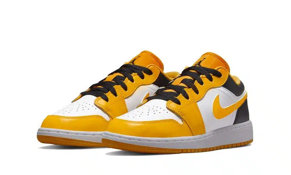 Jordan 1 Low "University Gold White" - Billede 2