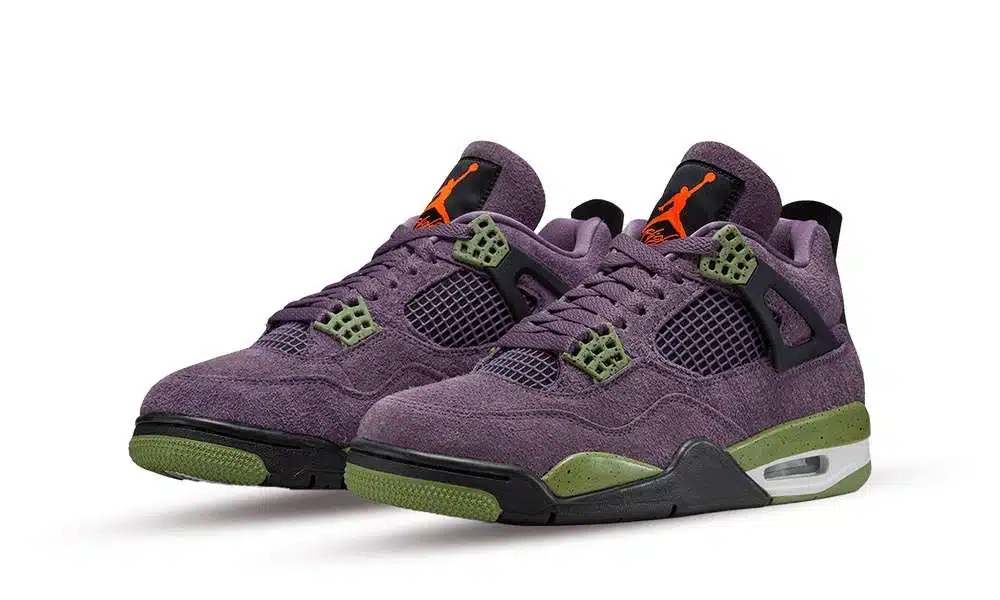 Jordan 4 Retro "Canyon Purple" - Billede 2