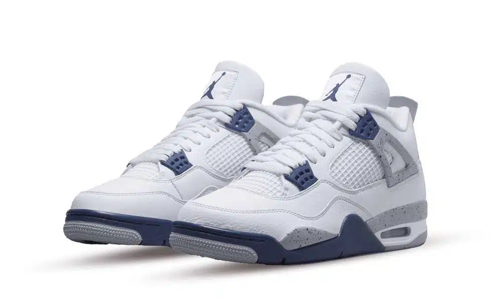Jordan 4 Retro "Midnight Navy" - Billede 2