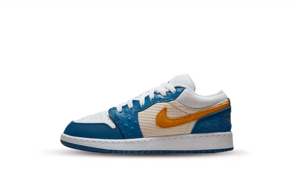 Jordan 1 Low "French Blue Chutney White"