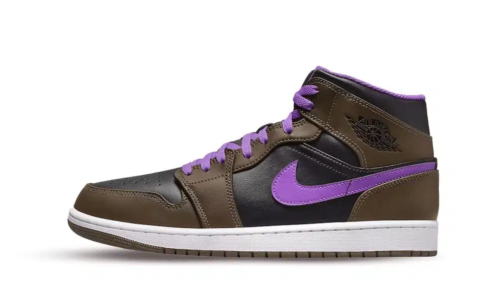 Jordan 1 Mid "Purple Mocha"