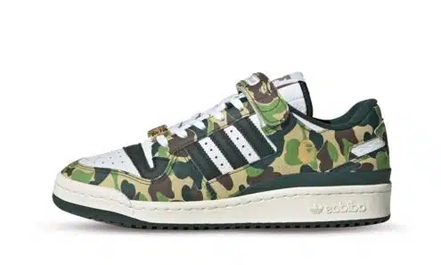 Adidas Forum 84 Low x Bape "30th Anniversary Green Camo"