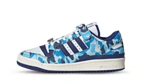 Adidas Forum 84 Low x Bape "30th Anniversary Blue Camo"