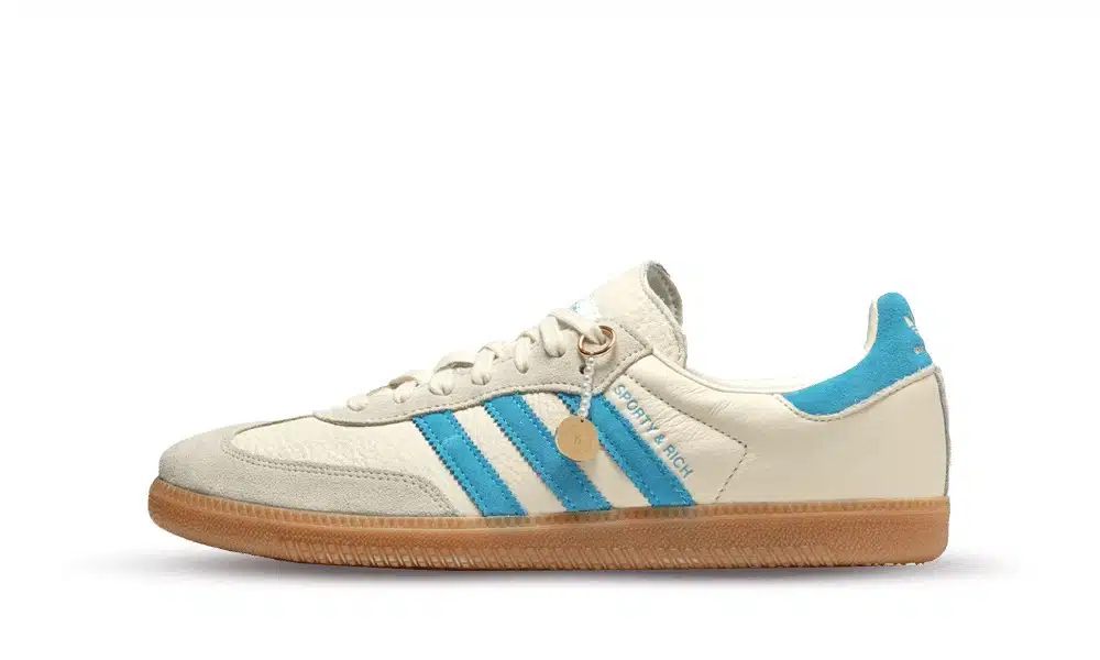 Adidas Samba x Sporty & Rich "Cream Blue"