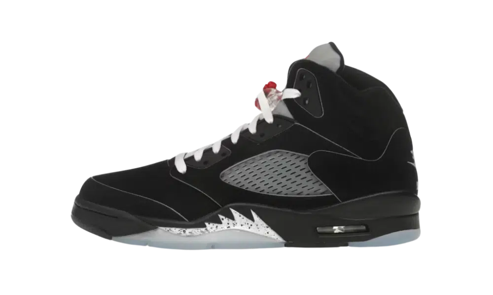Air Jordan 5 black Metallic reimagined