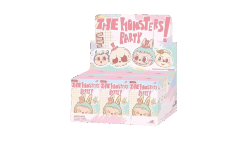 Pop Mart Labubu Party Series Reversible Plush Doll Sealed Case
