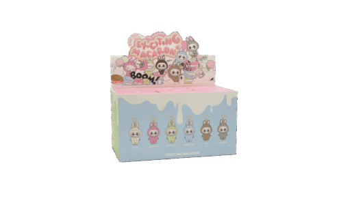 Pop Mart Labubu Tasty Macarons Set