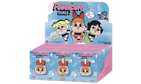 Pop Mart CryBaby x Powerpuff Girls Series Vinyl Face Plush Sealed Case