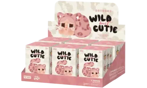 Pop Mart CRYBABY Wild but Cutie Series Vinyl Plush Pendant Sealed Case