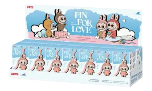 Labubu Pin for Love Sealed Case (N-Z)